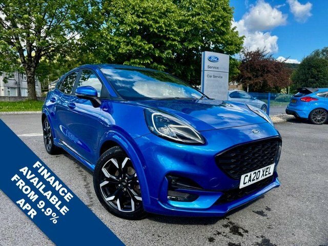 Ford Puma Ecoboost Mhev St-line X Blue