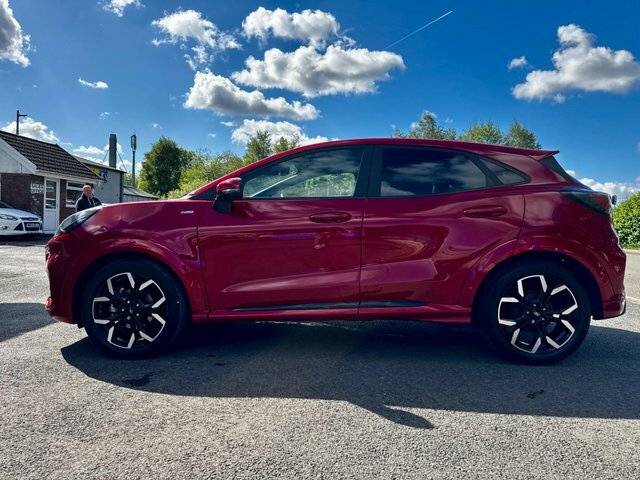 Ford Puma Ecoboost Mhev St-line X EK73YCG Red #4