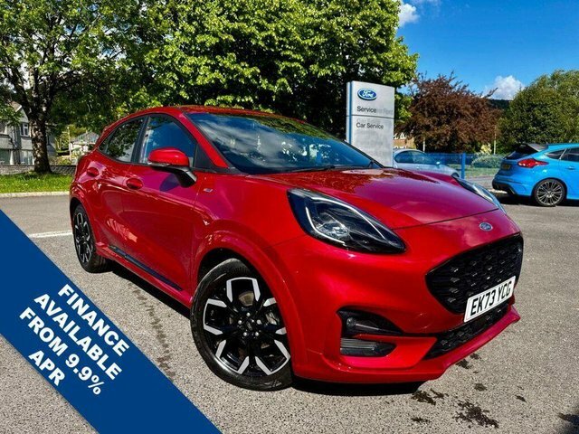 Ford Puma Ecoboost Mhev St-line X Red