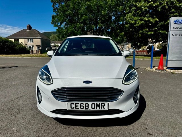 Ford Fiesta Ecoboost Titanium Euro CE68OMR White #2