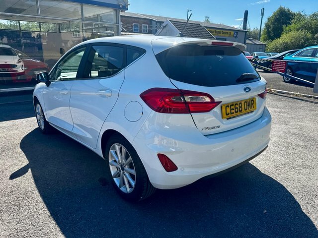 Ford Fiesta Ecoboost Titanium Euro CE68OMR White #5