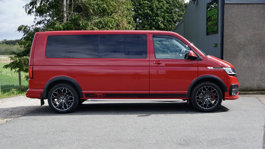 Volkswagen Transporter Combi Van 2.0 Bitdi T32 Highline 202070 CP70DWM Red #5