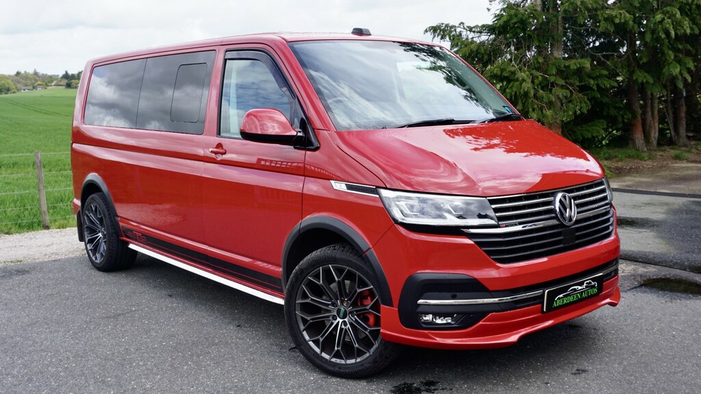 Volkswagen Transporter Combi Van 2.0 Bitdi T32 Highline 202070 CP70DWM Red #4