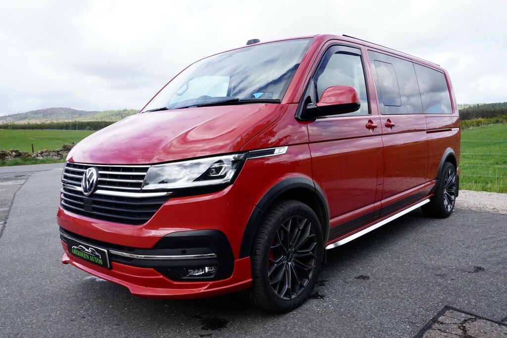 Volkswagen Transporter Combi Van 2.0 Bitdi T32 Highline 202070 CP70DWM Red #3