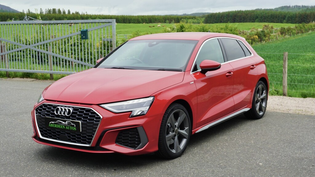Audi A3 Hatchback 2.0 Tfsi 40 S Line 202222 ST22OEG Red #3