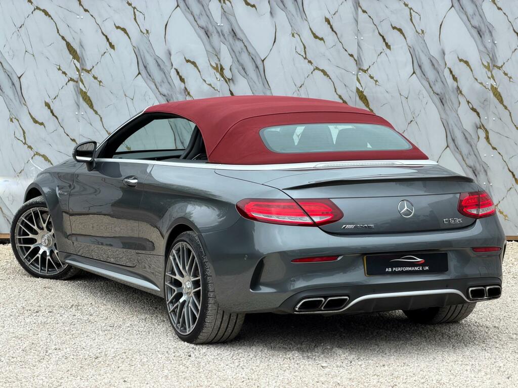 Mercedes-Benz C Class 4.0 C63 V8 Biturbo Amg S Cabriolet Spds Mct Euro 6 Grey #2