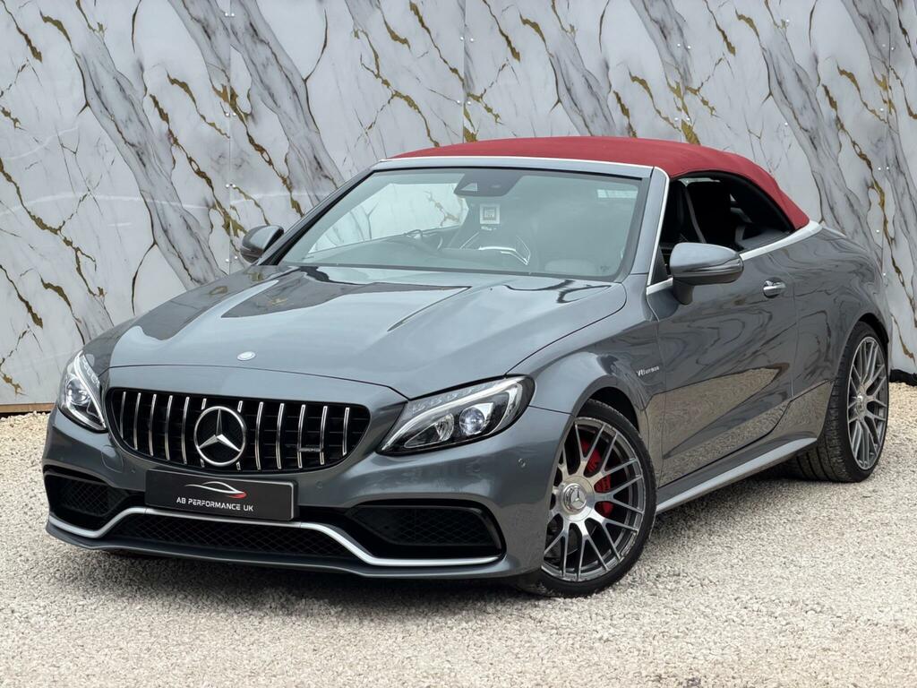 Mercedes-Benz C Class 4.0 C63 V8 Biturbo Amg S Cabriolet Spds Mct Euro 6 Grey #5