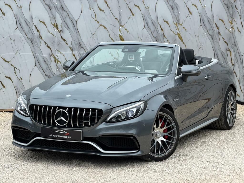 Mercedes-Benz C Class 4.0 C63 V8 Biturbo Amg S Cabriolet Spds Mct Euro 6 Grey
