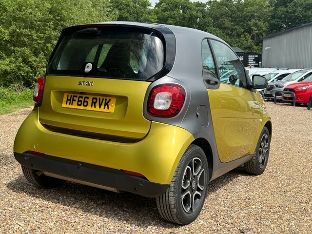 Smart Fortwo Coupe Prime Premium Plus Coupe Yellow #5