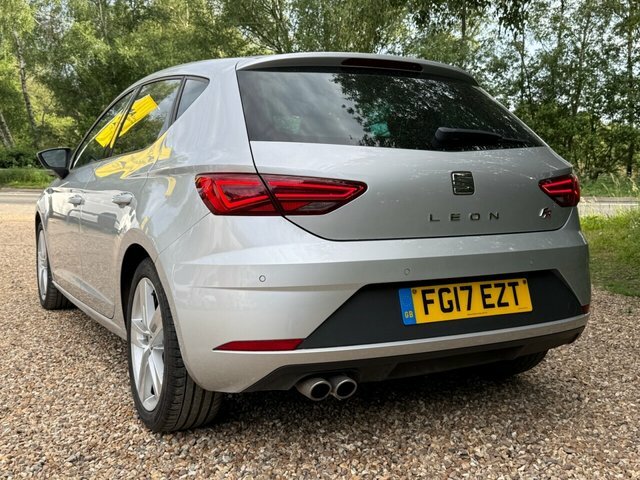 Seat Leon Tdi Fr Technology Hatchback Silver #3