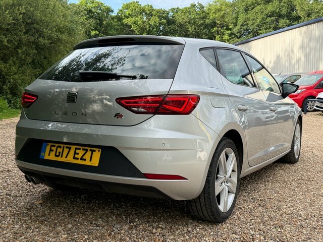 Seat Leon Tdi Fr Technology Hatchback Silver #4