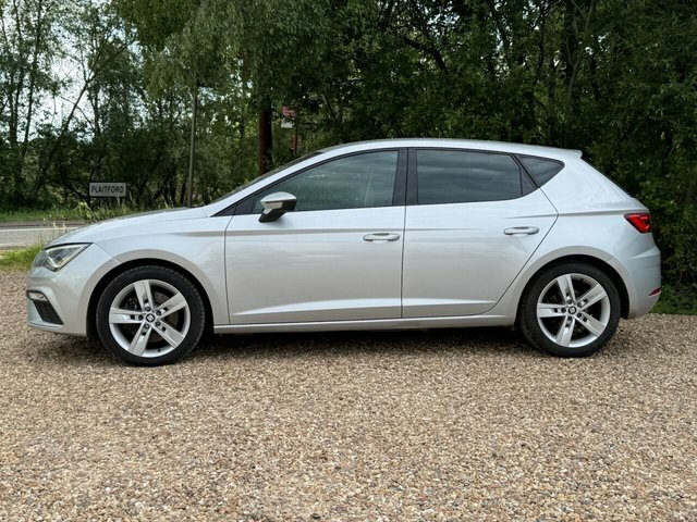 Seat Leon Tdi Fr Technology Hatchback Silver #2