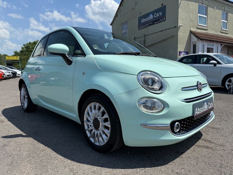 Fiat 500 Lounge Green