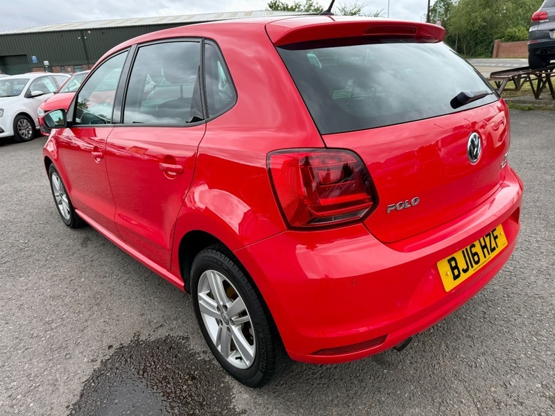Volkswagen Polo Match Tsi 20 Taxfshp BJ16HZF Red #3