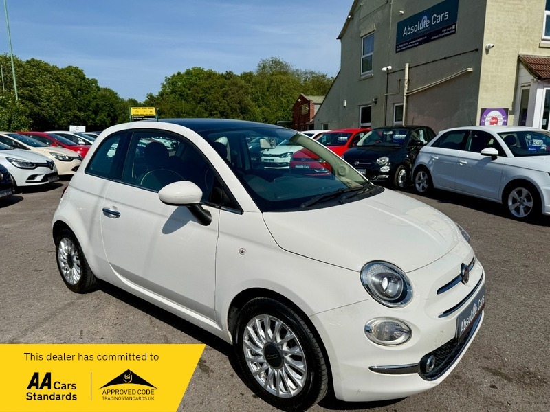 Fiat 500 Lounge 20 Taxp Sensb White