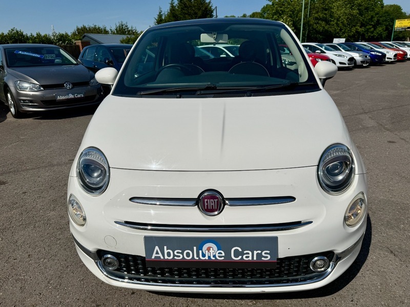 Fiat 500 Lounge 20 Taxp Sensb WO16NFJ White #6