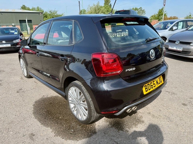 Volkswagen Polo Bluegt 20 Taxbluetoothtwo Keys BD65NJU Black #3