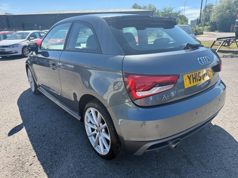 Audi A1 Tdi S Line 20 YH15RVC Grey #3