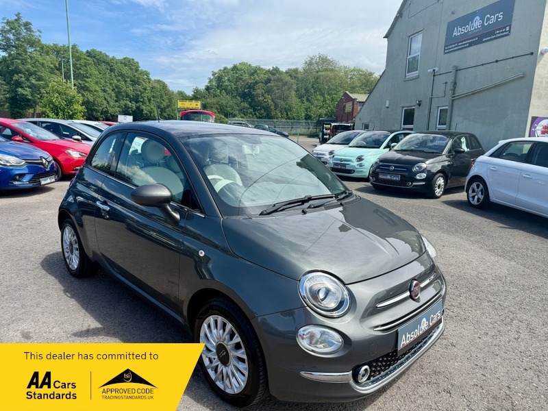 Fiat 500 Lounge Bluetooth2 Keys Glass Grey