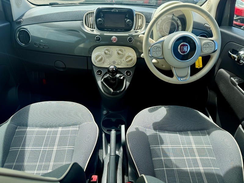Fiat 500 Lounge Bluetooth2 Keys Glass WN67ZFD Grey #2