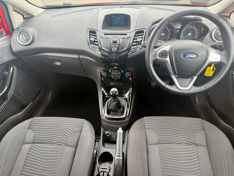 Ford Fiesta Zetec Low Milesbluetoothtwo Keys EJ64FXO Red #2