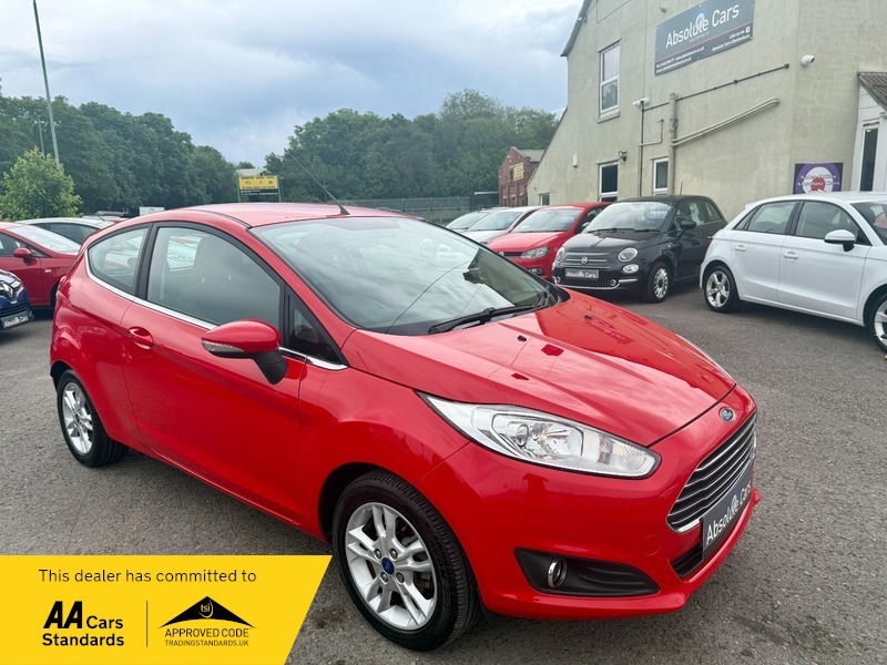Ford Fiesta Zetec Low Milesbluetoothtwo Keys Red