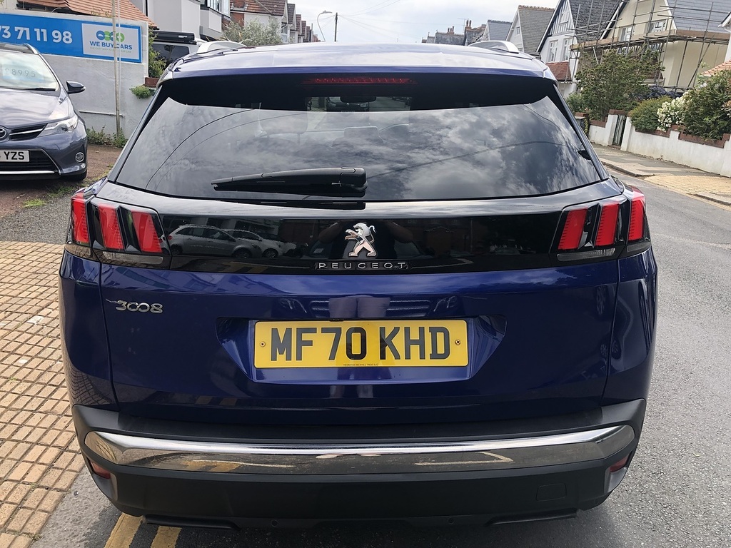 Peugeot 3008 Puretech Allure MF70KHD Blue #4