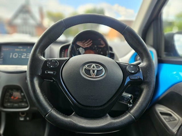 Toyota Aygo 1.0 Vvt-i X-trend Hatchback Euro FA19UVK Blue #6