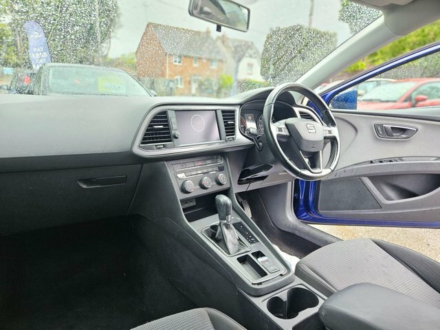 Seat Leon 1.6 Tdi Se Dynamic Technology St Dsg Eu DA67LPN Blue #2