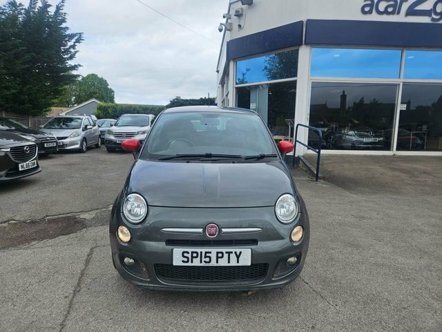 Fiat 500 1.2 S Hatchback Dualogic Euro 6 Ss SP15PTY Grey #3