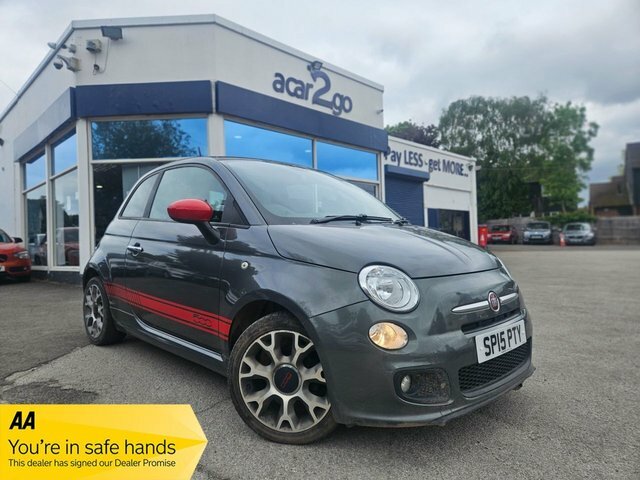 Fiat 500 1.2 S Hatchback Dualogic Euro 6 Ss Grey
