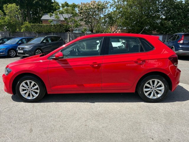 Volkswagen Polo 1.0 Se Hatchback Euro 6 Ss 6 MM18ETJ Red #5