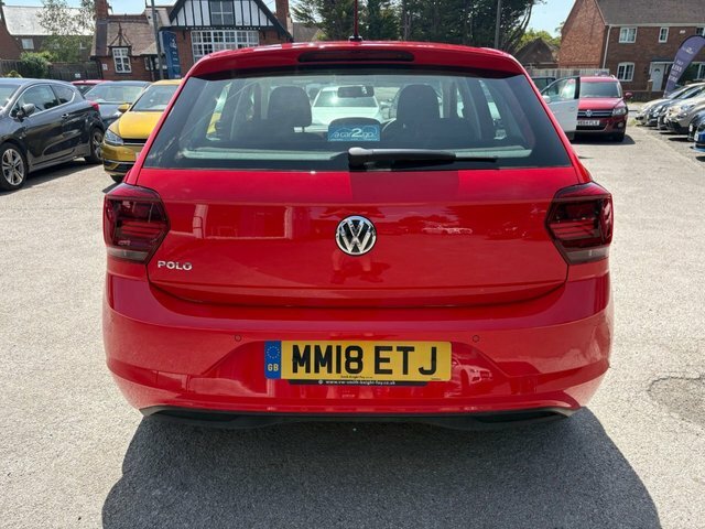 Volkswagen Polo 1.0 Se Hatchback Euro 6 Ss 6 MM18ETJ Red #6