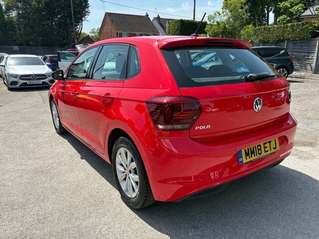 Volkswagen Polo 1.0 Se Hatchback Euro 6 Ss 6 MM18ETJ Red #4