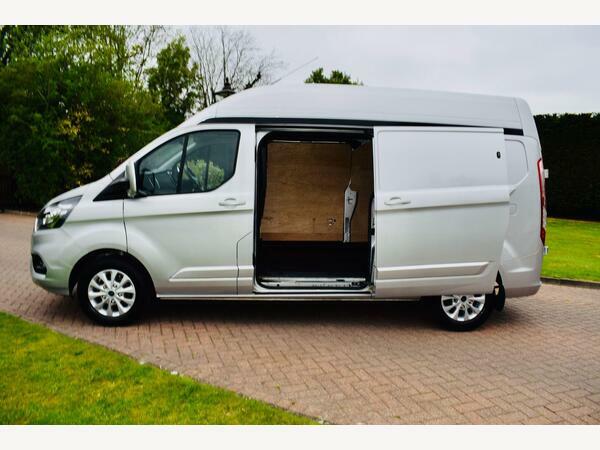 Ford Transit Custom Panel Van 2.0 300 Ecoblue Limited L2 H2 Euro 6 S EO23XTM Silver #3