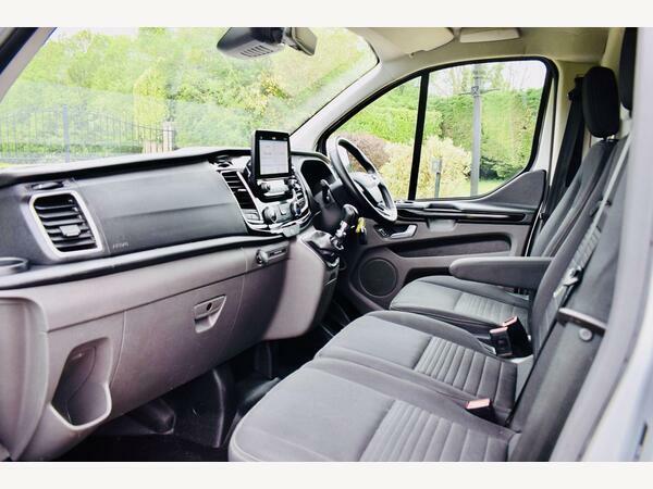 Ford Transit Custom Panel Van 2.0 300 Ecoblue Limited L2 H2 Euro 6 S EO23XTM Silver #4