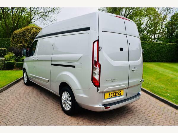 Ford Transit Custom Panel Van 2.0 300 Ecoblue Limited L2 H2 Euro 6 S EO23XTM Silver #6