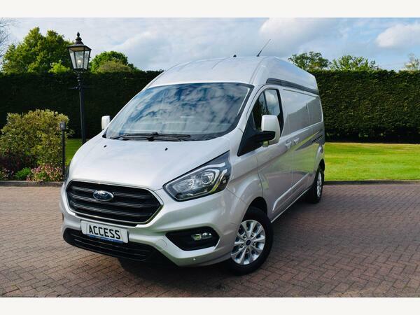 Ford Transit Custom Panel Van 2.0 300 Ecoblue Limited L2 H2 Euro 6 S Silver