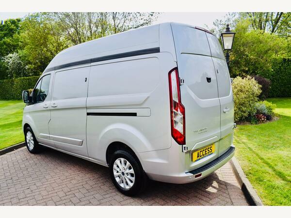 Ford Transit Custom Panel Van 2.0 300 Ecoblue Limited L2 H2 Euro 6 S EO23XTP Silver #6