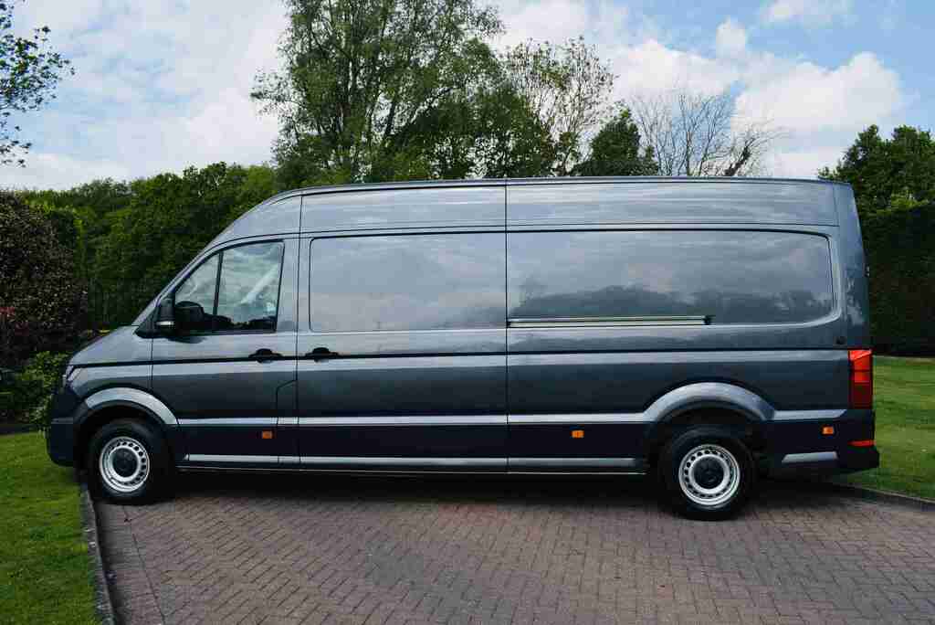 Volkswagen Crafter Panel Van 2.0 Tdi Cr35 Trendline Maxi Panel Van DF73JNJ Grey #2
