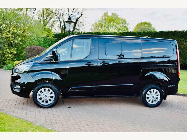 Ford Transit Custom Combi Van 2.0 300 Ecoblue Limited Crew Van L1 H1 E HJ72KPV Black #2