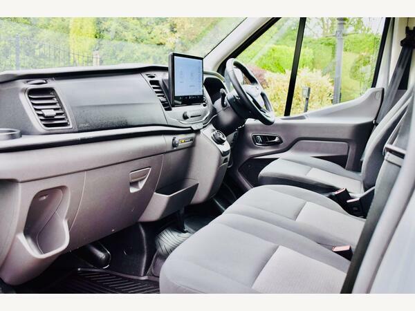 Ford Transit Custom Panel Van 2.0 350 Ecoblue Leader Fwd L3 H2 Eu HV25ZHH Grey #4