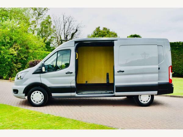Ford Transit Custom Panel Van 2.0 350 Ecoblue Leader Fwd L3 H2 Eu HV25ZHH Grey #3