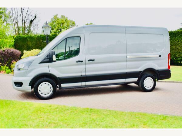 Ford Transit Custom Panel Van 2.0 350 Ecoblue Leader Fwd L3 H2 Eu HV25ZHH Grey #2