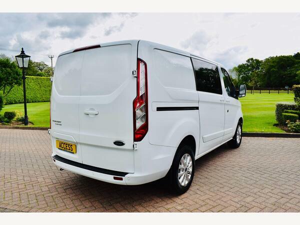 Ford Transit Custom Combi Van 2.0 300 Ecoblue Limited Crew Van L1 HJ22UDP White #6