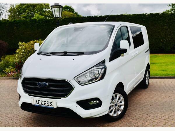 Ford Transit Custom Combi Van 2.0 300 Ecoblue Limited Crew Van L1 White