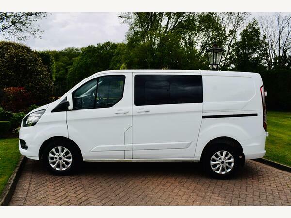 Ford Transit Custom Combi Van 2.0 300 Ecoblue Limited Crew Van L1 HJ22UDP White #2
