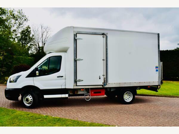 Ford Transit Custom Chassis Cab Luton Ecoblue Leader Rwd L3 Euro 6 MA72YGW White #2