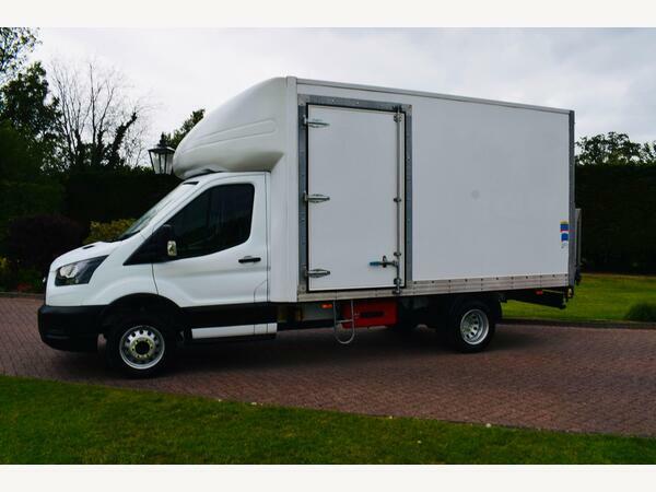 Ford Transit Custom Chassis Cab Luton Ecoblue Leader Rwd L3 Euro 6 MA72YGW White #4