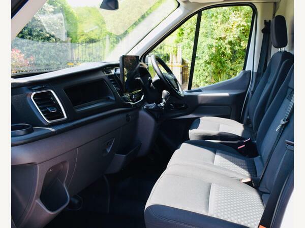 Ford Transit Custom Panel Van 2.0 350 Ecoblue Mhev Trend Panel Van FJ73RVN White #3